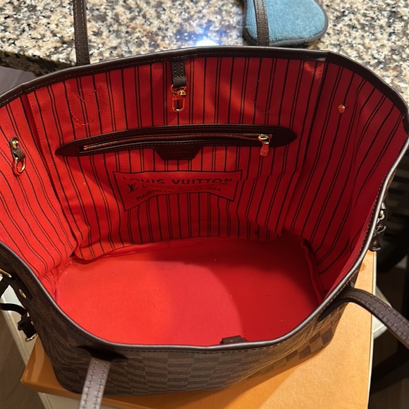 🔥🔥Saved best for Last🔥🔥Louis Vuitton Never Full MM dust bag/box included - Picture 11 of 17